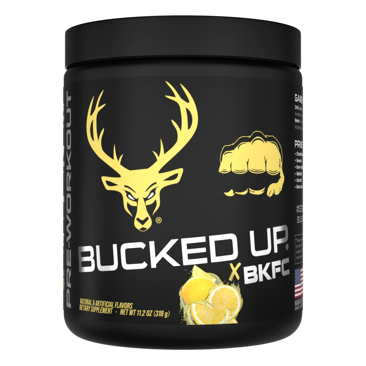 BKFC PreWorkout Bare Knuckle Punch Bucked Up
